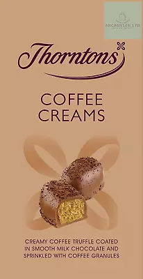 Thorntons Coffee Creams Milk Chocolate Bag 105g • £12.37