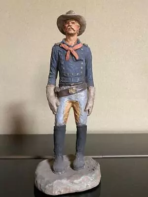 Vintage Michael Garman Cowboy Sculpture Figurine Excellent • $255.99