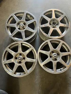 Vw Mk1 Mk2 16 X7.5 4-100  Chrome  TSW WHEELS RIMS WHEELS  ENKEI VINTAGE  Set • $480