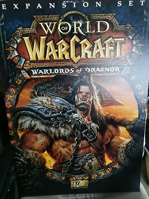 World Of Warcraft Official Wall Canvas RARE Warlords Of Draenor • $280