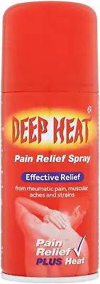 £5.90 • Buy Deep Heat Pain Relief Spray, 150ml Free Delivery