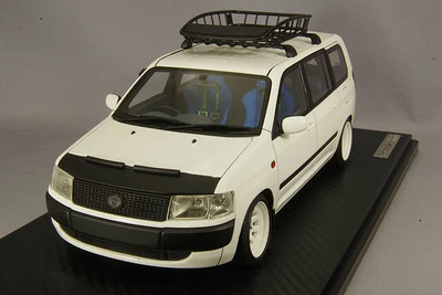$365.20 • Buy Ignition Model 1/18 IG1646 Toyota Probox GL NCP51V White Roof Rack Nose Bra New