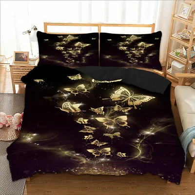 £28.99 • Buy Duvet Cover Bedding Set Single Double King Size Quilt Cover With Pillowcase New