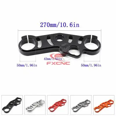 CNC Triple Tree Top Clamp For Suzuki GSXR1000 07-08/GSX-R 600/750 2006 2007-2009 • $38