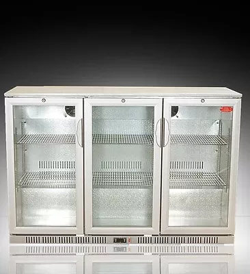 New  Under Bench Triple Door Beer Glass Display Fridge Wine Coca Cola Drink • $1298.95