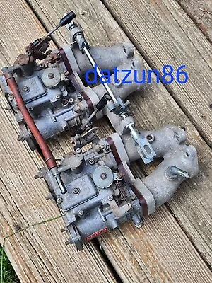 Twin Mikuni PHH Type R 40mm Carburetor Kit With Kameari Intake Manifold... • $1650