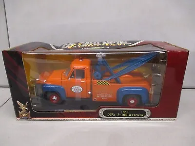 Road Signature 1953 Ford F-100 Wrecker 1/18 • $29.99