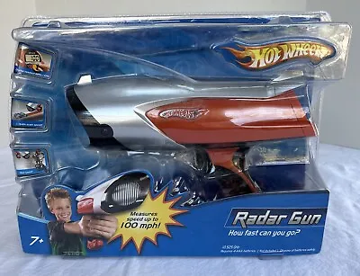 Hot Wheels RADAR GUN Digital Readout MPH/KPH Check Speeders Pitching SEALED NEW! • $59.99