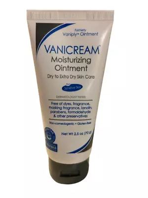 Vanicream Moisturizing Ointment Dry To Extra Dry Sensitive Skin Care 2.5 Oz NEW • $31.95