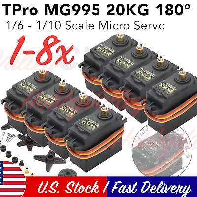 1-8 Waterproof MG995/MG996R Metal Gear Torque Digital Servo For RC • $8.95