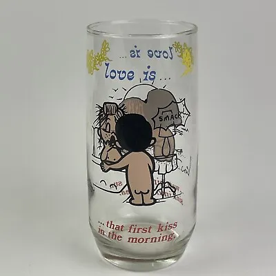 Love Is Drinking Glass Kim Casali Watching Sunset First Kiss Morning 1970 • £12.55