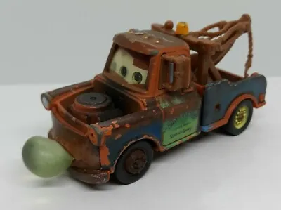 $11.85 • Buy Vintage Disney Pixar Cars Mater Tow Truck Changing Eyes Bubble Nose FREE SHIPPIN