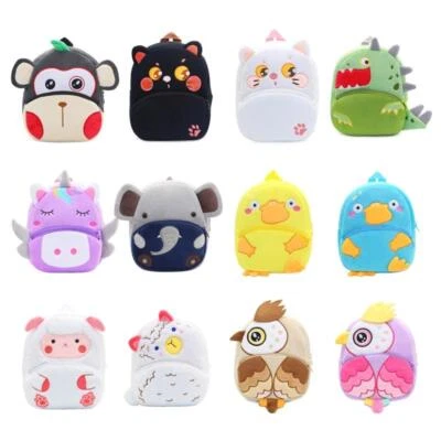 $15.77 • Buy Toddler Animals Backpack For Baby Boys Girls Cute Kindergarten Pre School Bags