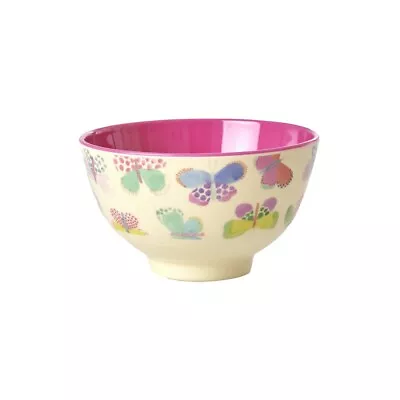 RICE Melamine Small Bowl In Butterfly Print • £5.50