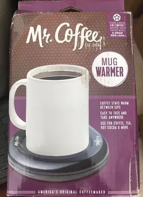 Mr. Coffee Mug Warmer For Coffee And Tea Portable Cup Warmer (black) • $15