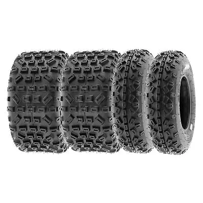 SunF 21x6-10 Front & 20x11-9 Rear ATV UTV Tire Off Road Tubeless 6PR A035 Bundle • $174.96