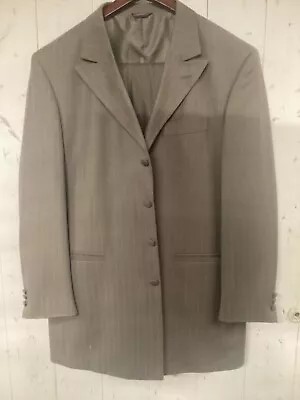 Caravelli Mens 2 Piece Pinstripe Suit Excellent Condition • $10