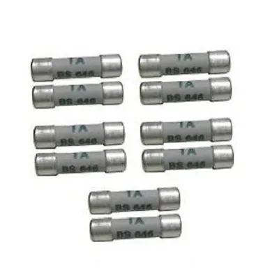 Shaver Plug Fuses Bs646  1 Amp- Pack Of 10 • £17.27