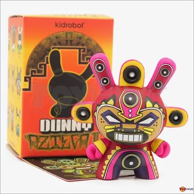 Kidrobot Dunny 2011 Azteca Series 2 Red Minigod By Marka27  3  Case Exclusive • $159.99