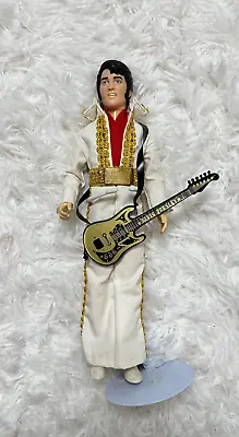 Elvis The King Of Rock & Roll Barbie Doll With Guitar Collector • $59.82