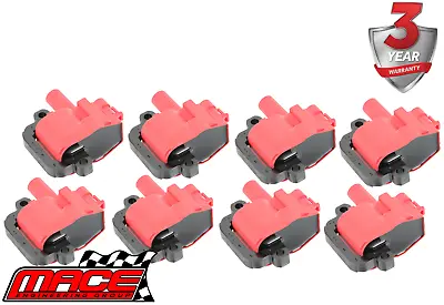 8 X Mace High Voltage Ignition Coil For Holden Calais Vt Vx Vy Vz Ls1 5.7l V8 • $375