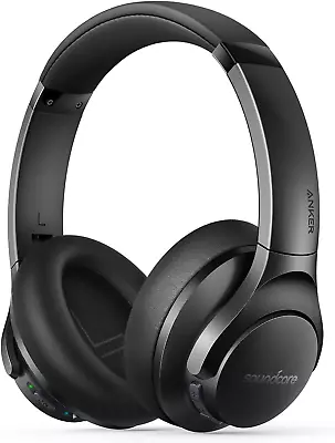 $183.95 • Buy Soundcore By Anker Life Q20+ Active Noise Cancelling Headphones, 40H Playtime, H