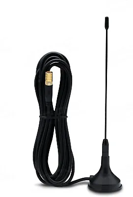 DAB Aerial For Car Radios With SMB Fitting - Magnetic - 4m Cable • £8.99