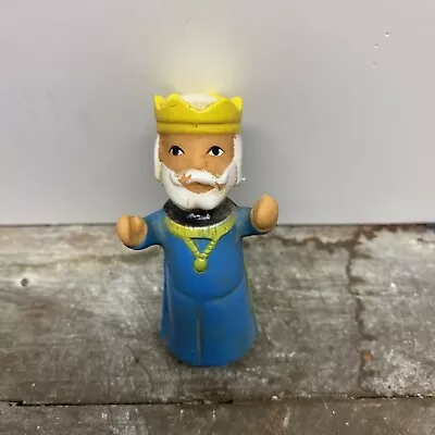 $20 • Buy Mister Rogers Playset King Friday Finger Puppet Ideal 1977 Mr. Rogers PBS 