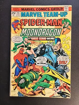 Marvel Comics Team-Up #44 April 1976 Spider-Man Moondragon Dan Adkins Cover • $4