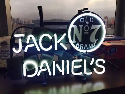 $124.99 • Buy New Jack Daniel's Jack Lives Here Whiskey 14 X10  Neon Lamp Sign Light Beer Bar