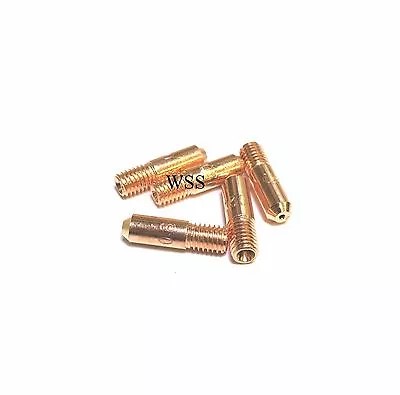 M5 Mig Welding Contact Tips 0.6mm 0.8mm And 1.0mm X 18mm Long & Gas Nozzles • £2.74