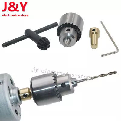 Micro Motor Drill Chuck Clamping Range 0.3-4mm Taper Mounted Mini Drill Chuck • $6.11