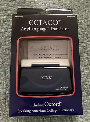 Ectaco AnyLanguage Model 500AL  Speaking Translator Plus Bonus SD Card - Working • $35
