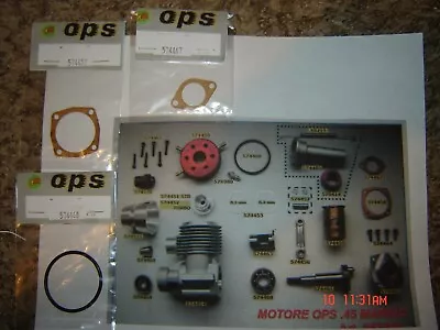 OPS .45 Marine Engine Parts *3 GASKETS ONLY. OPS 574468 OPS 574467 OPS 574458 • $28