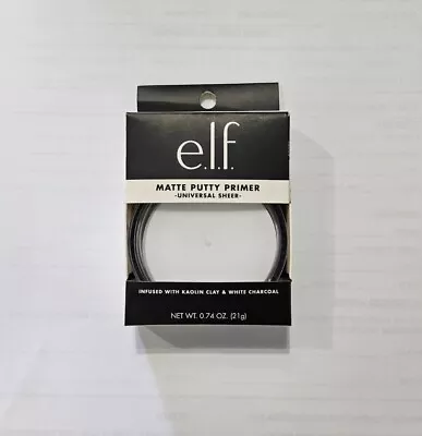 Elf Matte Putty Primer Universal Sheer With Kaolin Clay & White Charcoal .74 Oz • $3.49