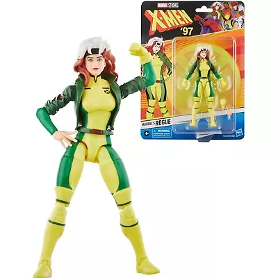 Hasbro Marvel Legends Retro 6 Inch Action Figure X-Men '97 Wave 1 - Rogue • $59.95