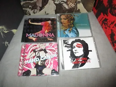 Madonna 6 CD Lot ~ MDNA Hard Candy Ray Of Light American Life Confessions ++ • $13.99