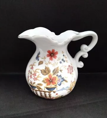 Vintage Floral Ceramic Water Jug/Pitcher • $22