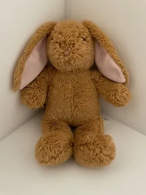 Build A Bear Brown Rabbit With Floppy Ears White Tail And Pink Nose & Ears Soft  • £10