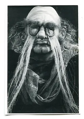 Mask Man Strange Abstract Weird Odd Creepy Unusual Theater Ussr Vtg Photo • $4.99