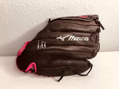 Mizuno Jenny Finch GPP 1105F1 Black / Pink Leather Softball Glove Mitt LHT 11  • $14.99