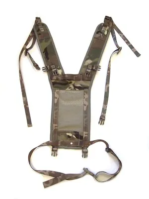 £19.99 • Buy PLCE Multicam MTP Daysack Side Pouch Yoke – Complete With Link Straps