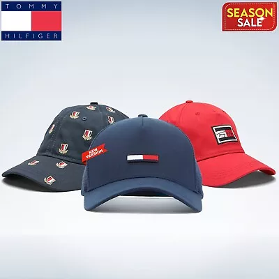 Tommy Hilfiger Embroidered Men And Women Adjustable Baseball Hat Cap Brand New • $43.97