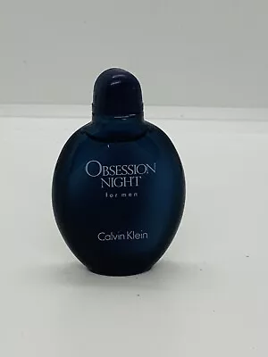 Calvin Klein Obsession Night 15ml Miniatures Eau De Toilette Mens Fragrance New • £16.99