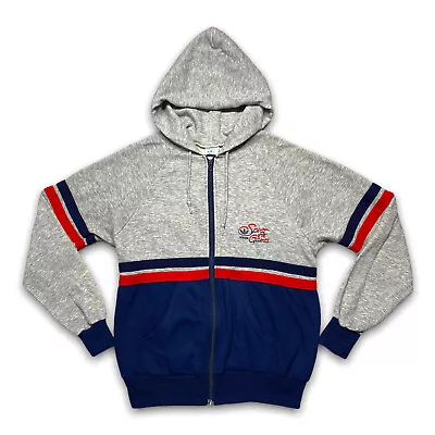 Vintage 1984 Adidas Spirit Of The Games Summer Olympics Hoodie Adult Size Large • $119.99