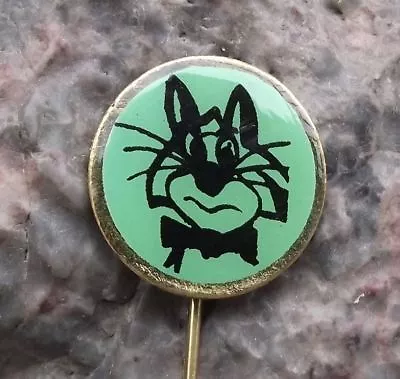 Antique Mr Jinks Hanna Barbera Huckleberry Hound Show Cartoon Cat Pin Badge  • $12.99