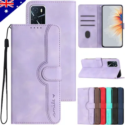 $11.59 • Buy For OPPO A52 A72 A94 A74 A53 Reno Realme 8 9 Leather Wallet Card Case Flip Cover