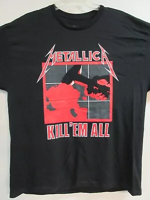 Metallica Official Merch 2022 Kill 'em All Hammer Band Music T-shirt Large • $15.99