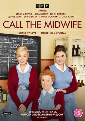 Call The Midwife: Series Twelve DVD (2023) Jenny Agutter Cert 15 3 Discs • £11.99