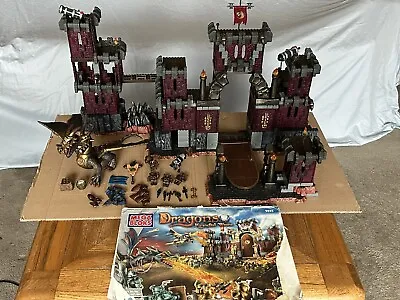 9898 Draigar Castle Mega Bloks Dragons Krystal Wars W/ Dragon & Manual • $89.99